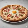 Pizza Carbonara 28 Cm