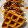 CHICKEN AND WAFFLES